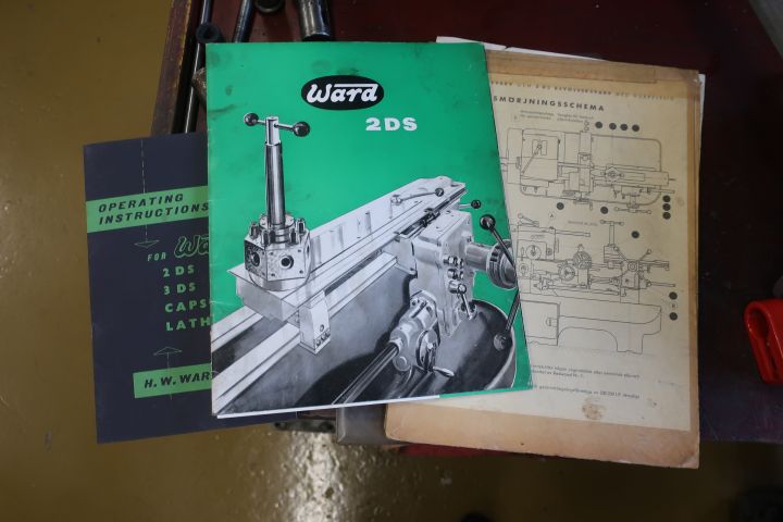 581395-20 Capstan lathe, WARD 2-DS