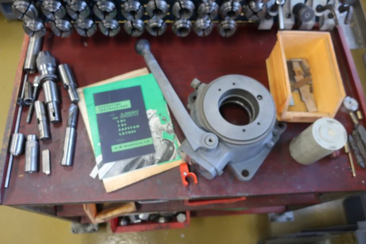 581395-35 Capstan lathe, WARD 2-DS