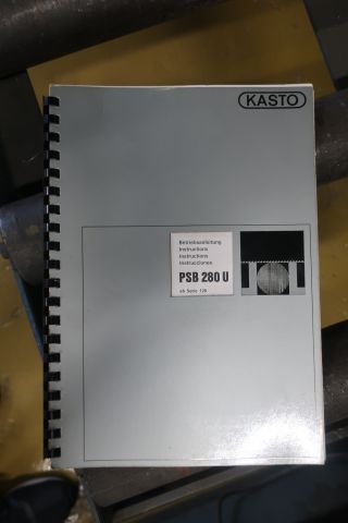 581411-4 Cold saw, KASTO PSB 280 U