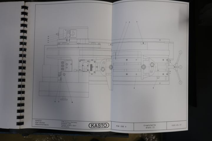 581411-5 Cold saw, KASTO PSB 280 U