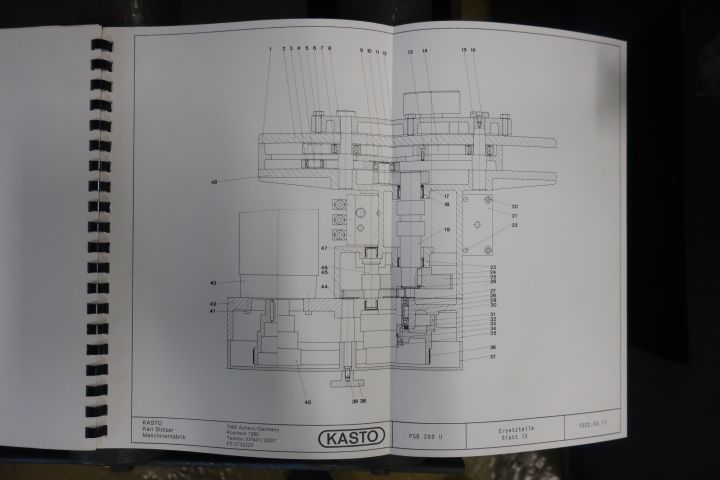 581411-6 Cold saw, KASTO PSB 280 U
