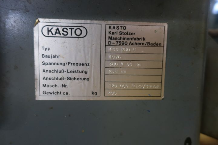 581411-12 Cold saw, KASTO PSB 280 U