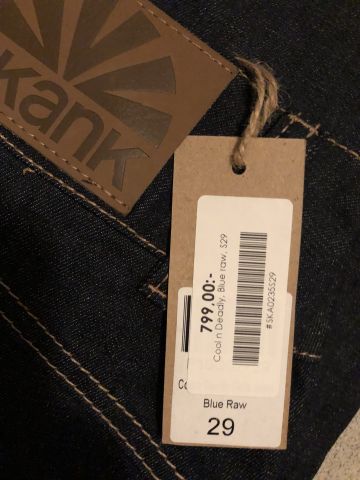 622585-2 1 Pair Skank Jeans Blue Size 29