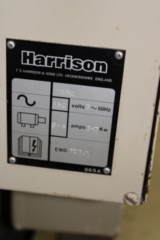 609008-5 Lathe Harrison 600 with accessories