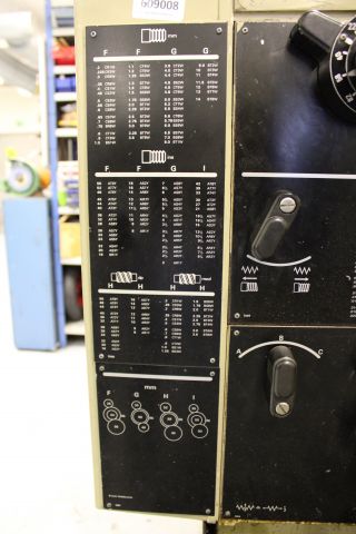 609008-8 Lathe Harrison 600 with accessories