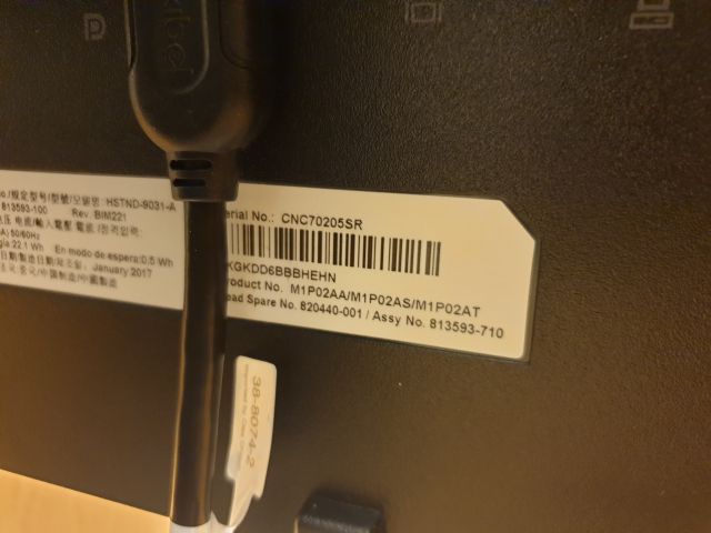 600175-3 HP Elite Display E242 3pcs