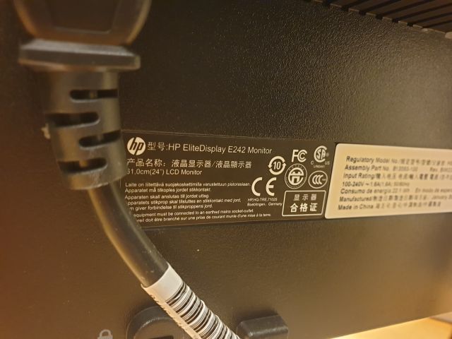 600175-4 HP Elite Display E242 3pcs