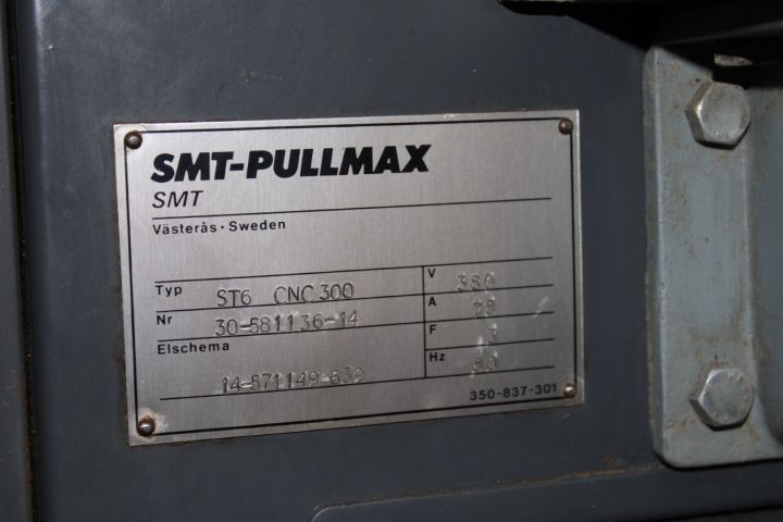 595179-10 CNC-svarv SMT-Pullmax Swedturn 6A