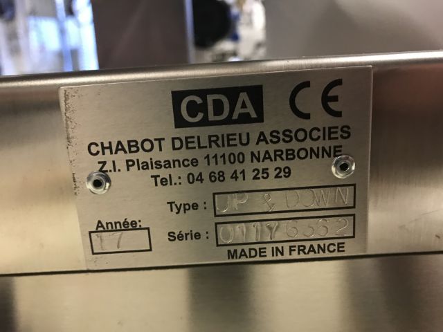 622996-9 Label machine CDA Ninon Up & Down