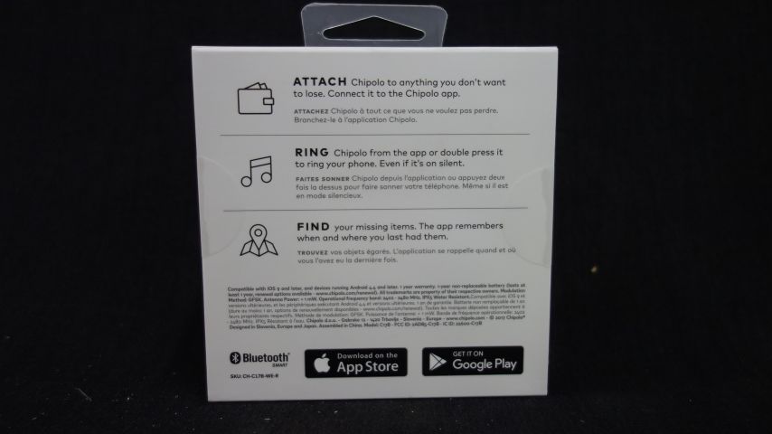 622475-2 5 pcs Bluetooth Card Chipolo Card - Free shipping