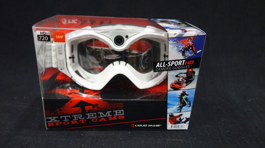 622526-1 Liquid Image All Sport 720P HD Cross-Over Video Camera Goggles - White - Free Shipping