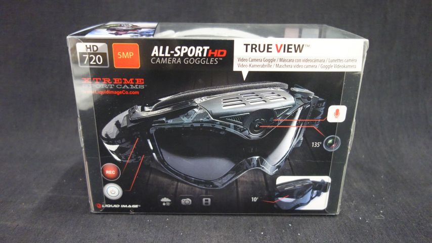 622526-2 Liquid Image All Sport 720P HD Cross-Over Video Camera Goggles - White - Free Shipping