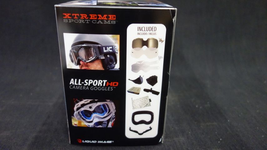 622526-3 Liquid Image All Sport 720P HD Cross-Over Video Camera Goggles - White - Free Shipping
