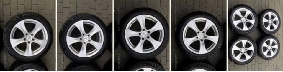 623108-3 Toora 19“ alloy wheels with Pirelli studded tires