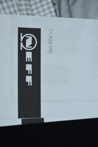 621771-7 Fully automatic espresso machine 60 cm Neff C17KS61N0 - display case