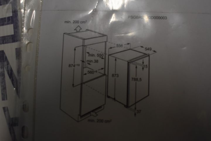 621827-10 Fully integrated refrigerator 60 cm Electrolux ERG1402AOW - display case