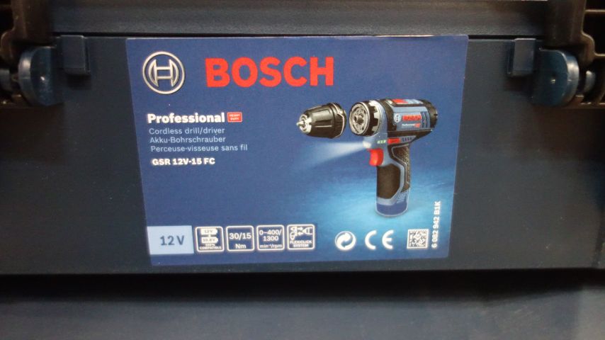 625637-2 Bosch GSR 12V-15 FC 06019F6002 Drill screwdriver without batteries and charger