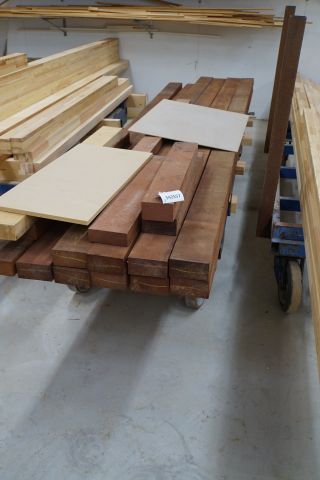 542557-1 Trolley with wood "Eroco"