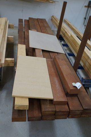 542557-5 Trolley with wood "Eroco"