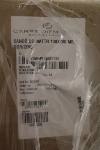 626369-4 Carpe Diem Continental bed 180x200cm # mix #