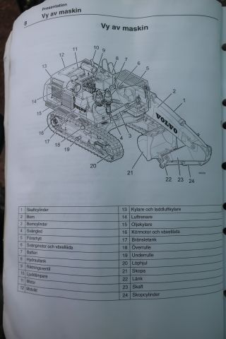 581416-66 Crawler excavator, Volvo EC700B lc, approx 8000h -2006