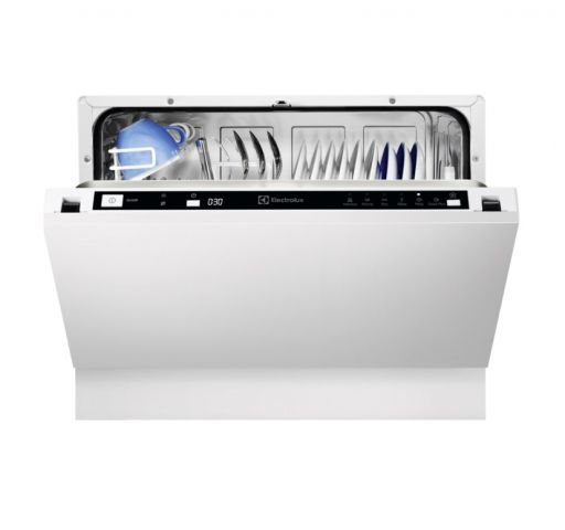 621831-1 Fully integrated compact dishwasher Electrolux ESL2400RO - display case