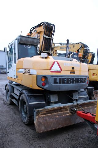 626469-3 Wheel excavator Liebherr A-314 Litronic -2010 (9984 h)