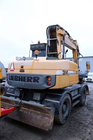 626469-4 Wheel excavator Liebherr A-314 Litronic -2010 (9984 h)