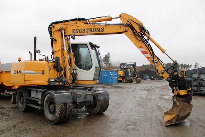 626469-6 Wheel excavator Liebherr A-314 Litronic -2010 (9984 h)