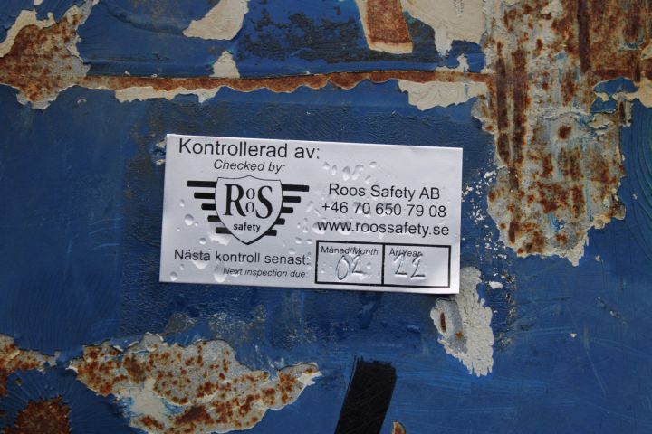 626018-4 Farmartank 1500 liter, besiktad till 2022