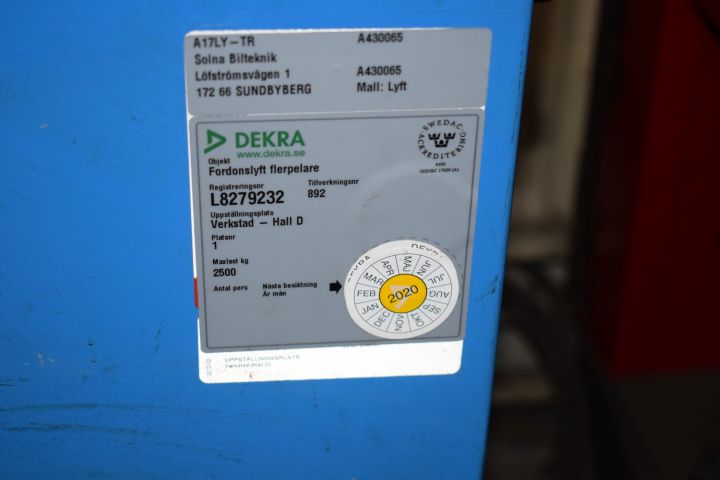 593740-5 Billyft (1) OMCN 707, 2500 kg