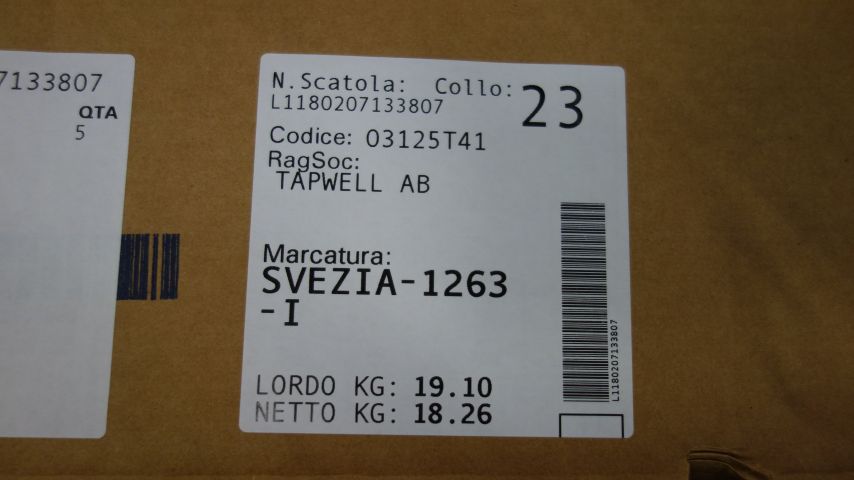 628971-4 Diskbänksblandare Tapwell EVO 184 FRK DM