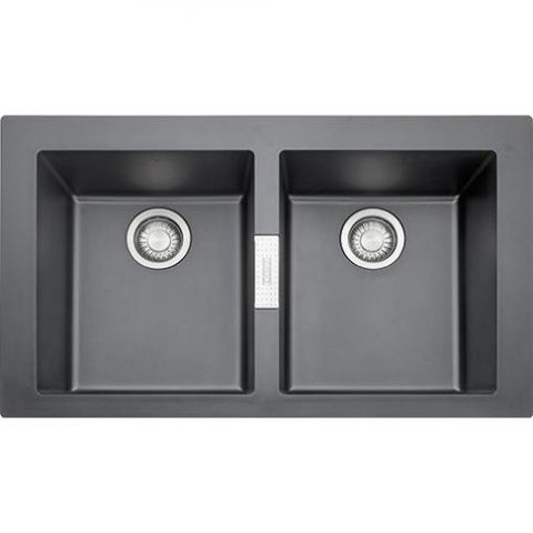 629000-1 Sink Franke Sirius SID 620 Tectonite Carbon Black