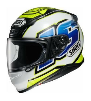 627908-1 MC helmet Shoei NXR Cluzel TC-3 yellow / white size: L