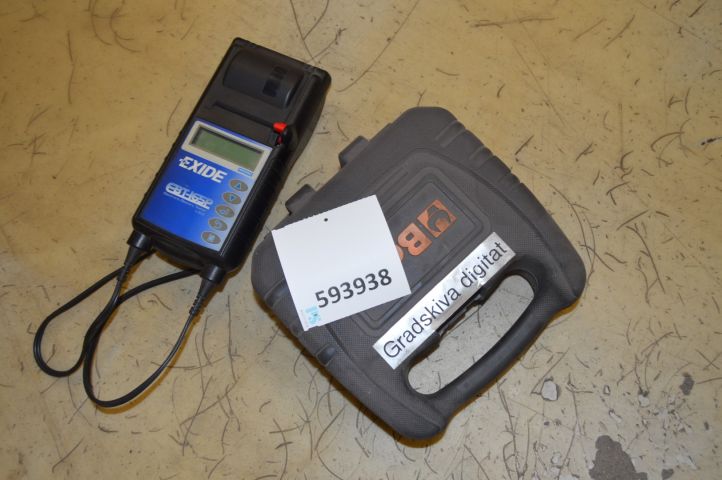 593938-1 Battery tester Tudor Exide + Digital Degree Disc