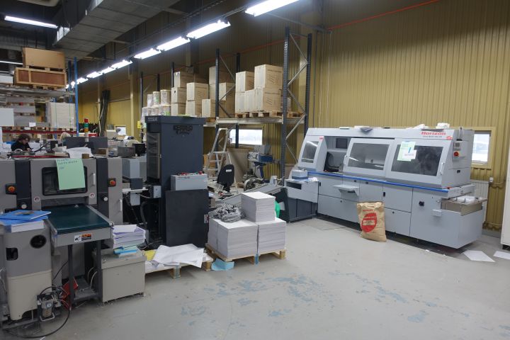 627475-1 Book binding machine Horizon BQ-470