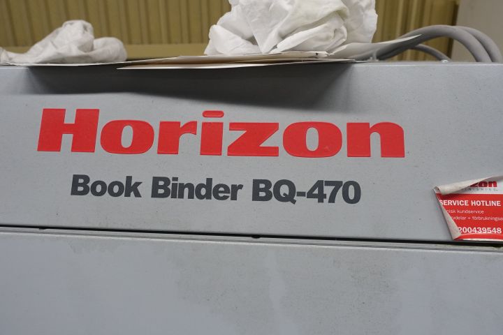 627475-3 Book binding machine Horizon BQ-470
