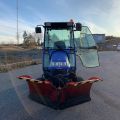 630553-22 Iseki TXG 23 with folding plow and salt / sand spreader