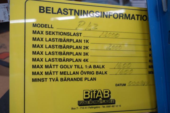 627497-4 Pallställage