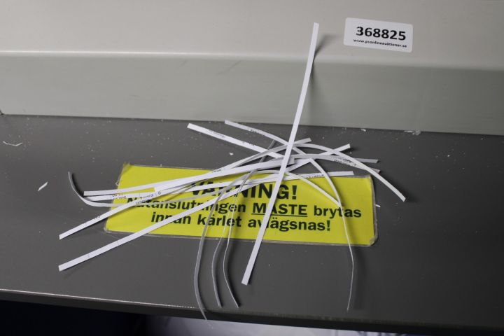 368825-3 Document shredder on stand, HSM 386.2
