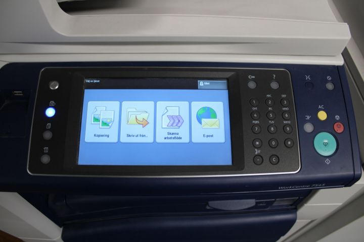 368827-6 Office Printer with Finisher, Xerox WorkCentre 7545