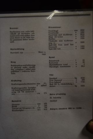 631187-43 Veteran Tractor Field Marshall Series 2 - 1950