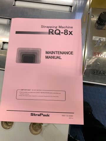 632102-3 Cyklop RQ-8x Strapping Machine (2016)