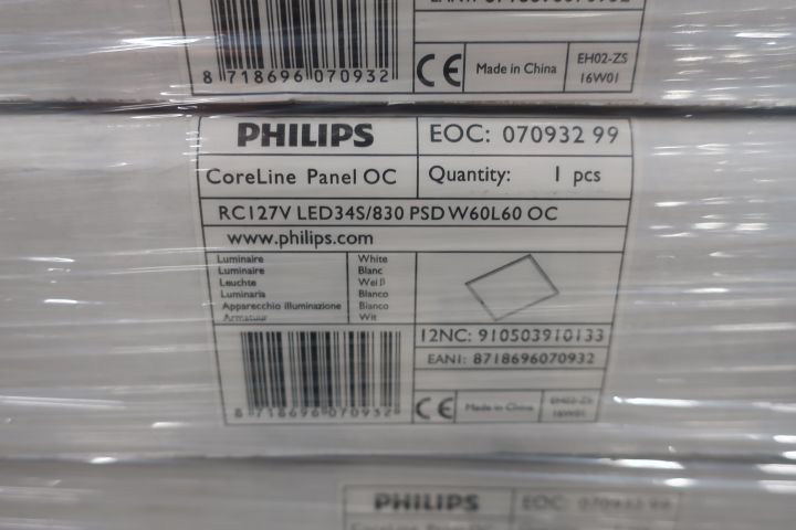 627726-5 Panel with panel luminaires Philips Panel RC127V (28 pieces)
