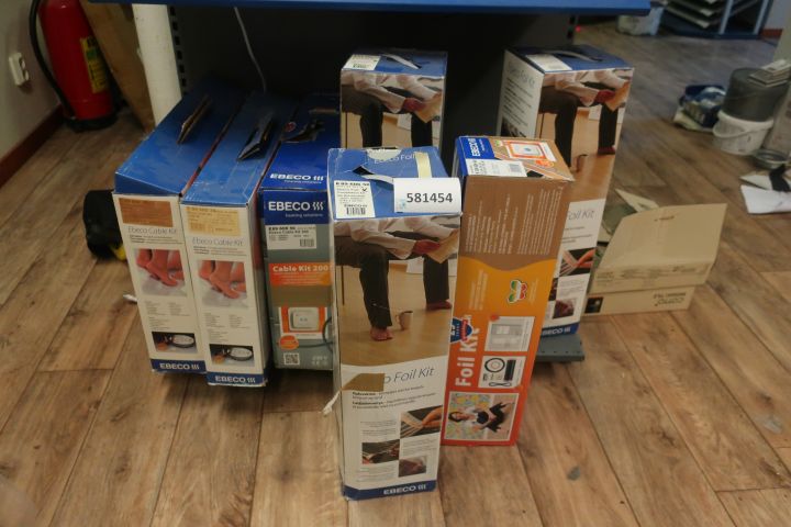 581454-2 Underfloor heating kits, Ebeco / Devimat