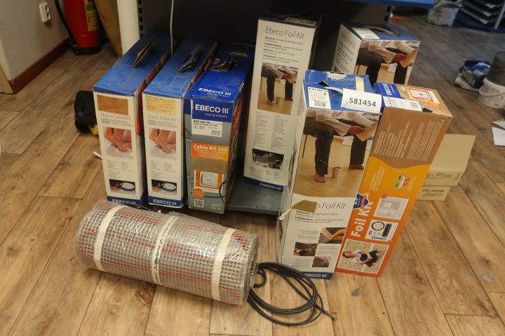 581454-1 Underfloor heating kits, Ebeco / Devimat