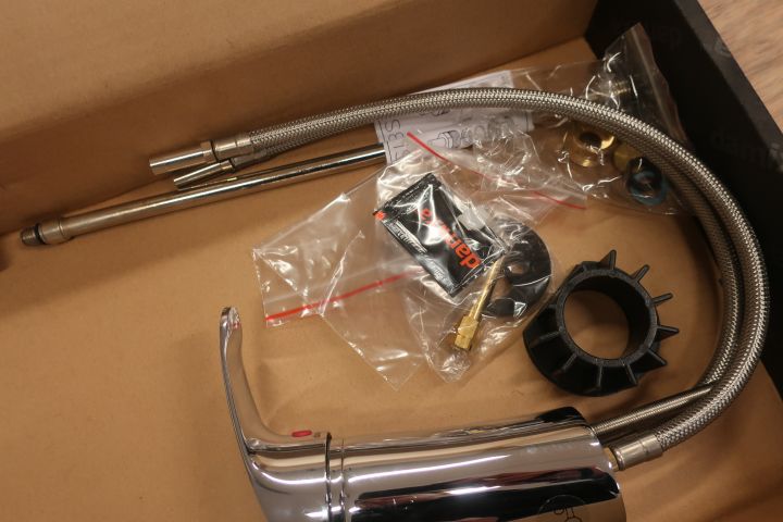 581461-4 Kitchen mixer, Damixa Lyra