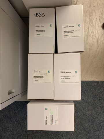 593959-5 Color laser printer Hp Color LaserJet CP4525 incl. 5 toner