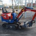 632398-2 Mini excavator SUNWARD SWE 08 -2009 only 268 hours