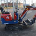 632398-3 Mini excavator SUNWARD SWE 08 -2009 only 268 hours